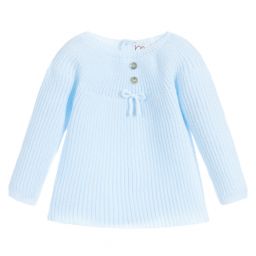 ميبي-كنزة أكريليك محبوك لون أزرق للأطفال | Childrensalon Outlet