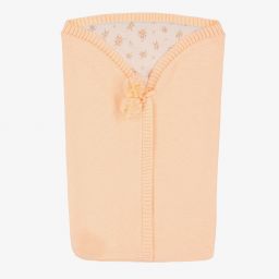 Mebi-Peach Knitted Baby Nest (63cm) | Childrensalon Outlet