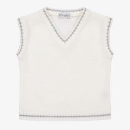 Mebi-Wool & Cashmere Blend Slipover | Childrensalon Outlet