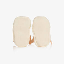 ميري ميري-بوت قطن عضوي لون عاجي للمولودات | Childrensalon Outlet