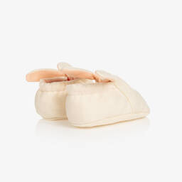 ميري ميري-بوت قطن عضوي لون عاجي للمولودات | Childrensalon Outlet