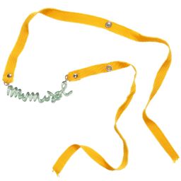 Mi Mi Sol-Yellow & Green Check Silk Dress | Childrensalon Outlet