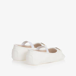 Michael Kors Kids-Baby Girls White Pre-Walker Shoes | Childrensalon Outlet