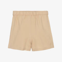 Michael Kors Kids-Beige Twill Wrap-Around Skort | Childrensalon Outlet