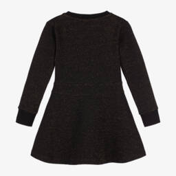 Michael Kors Kids-فستان سكيتر قطن جيرسي لون أسود | Childrensalon Outlet
