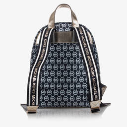 Michael Kors Kids-Girls Blue Backpack (29cm) | Childrensalon Outlet