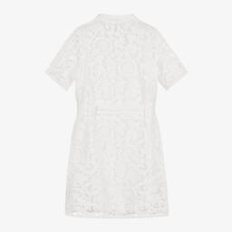 Michael Kors Kids-Girls Elegant Ivory Lace Dress | Childrensalon Outlet