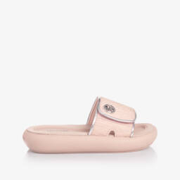 Michael Kors Kids-Girls Glam Pink Logo Sandals | Childrensalon Outlet