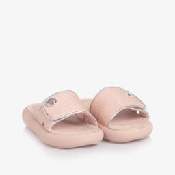 Michael Kors Kids-Girls Glam Pink Logo Sandals | Childrensalon Outlet