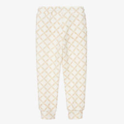 Michael Kors Kids-Girls Ivory & Beige Knit Trousers | Childrensalon Outlet