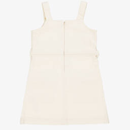 Michael Kors Kids-Girls Ivory Strappy Cotton Dress | Childrensalon Outlet