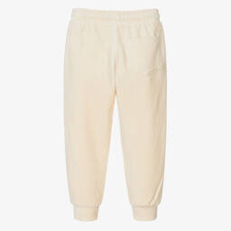 Michael Kors Kids-Girls Ivory Velour Joggers | Childrensalon Outlet