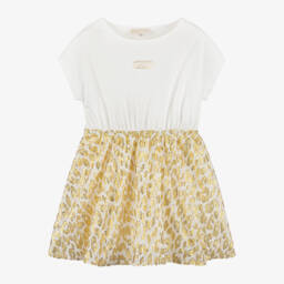 Michael Kors Kids-Girls Metallic Leopard Dress | Childrensalon Outlet