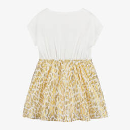 Michael Kors Kids-Girls Metallic Leopard Dress | Childrensalon Outlet