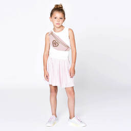 Michael Kors Kids-Girls Pink Belt Bag (32cm) | Childrensalon Outlet