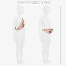 Michael Kors Kids-Girls Pink Belt Bag (32cm) | Childrensalon Outlet