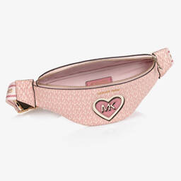 Michael Kors Kids-Girls Pink Belt Bag (32cm) | Childrensalon Outlet