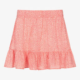 Michael Kors Kids-Красная юбка в цветочек для девочек | Childrensalon Outlet