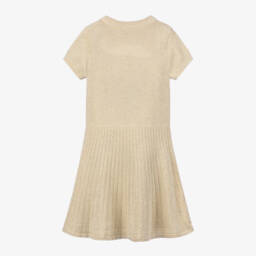 Michael Kors Kids-Girls Shimmering Knit Pleated Gown | Childrensalon Outlet
