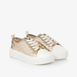 Michael Kors Kids-Блестящие шнуровки с логотипом для девочек | Childrensalon Outlet