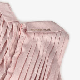 Michael Kors Kids-Блестящее розовое платье без рукавов для девочек | Childrensalon Outlet