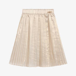 Michael Kors Kids-Girls Shimmery Satin Midi Skirt | Childrensalon Outlet