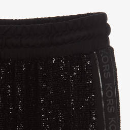 Michael Kors Kids-Teen Girls Black Sequin Joggers | Childrensalon Outlet