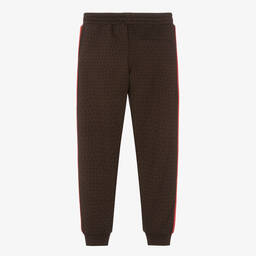 Michael Kors Kids-Teen Girls Brown monogram Joggers | Childrensalon Outlet