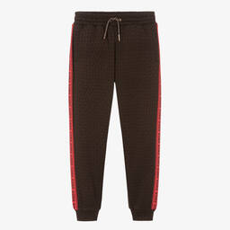 Michael Kors Kids-Teen Girls Brown monogram Joggers | Childrensalon Outlet