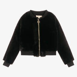 Michael Kors Kids-Teen Girls Faux Fur Jacket | Childrensalon Outlet