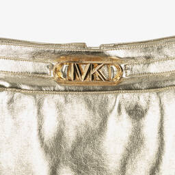 Michael Kors Kids-Teen Girls Gold Faux Leather Skirt | Childrensalon Outlet