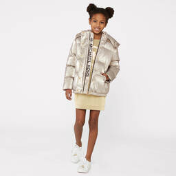 Michael Kors Kids-Teen Girls Gold Sweater Dress | Childrensalon Outlet