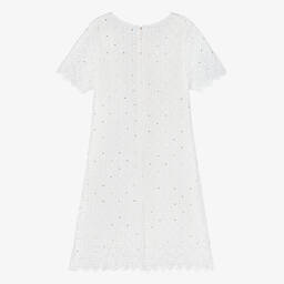 Michael Kors Kids-Teen Girls Ivory Guipure Lace Dress | Childrensalon Outlet