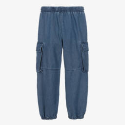 Michael Kors Kids-Young Ladies Indigo Cargo Trousers | Childrensalon Outlet