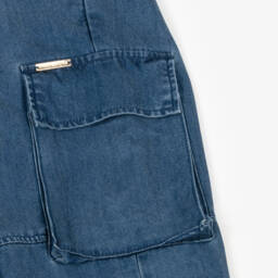 Michael Kors Kids-Young Ladies Indigo Cargo Trousers | Childrensalon Outlet