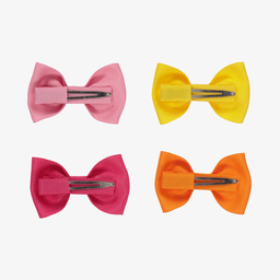 Milledeux-Bow Hair Clips (4 Pack) | Childrensalon Outlet