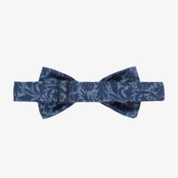 Milledeuх-Синий галстук-бабочка с принтом Liberty (13см) | Childrensalon Outlet