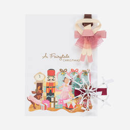 Milledeuх-Розово-белые праздничные заколки для девочек (2шт.) | Childrensalon Outlet