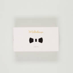 Milledeux-Preloved Boys Black Velvet Bow Tie (10cm)  | Childrensalon Outlet