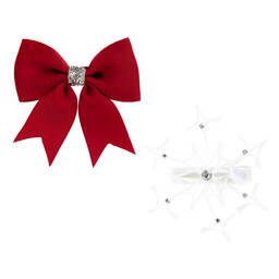 Milledeux-Red Hair Clips (2 Pack) | Childrensalon Outlet