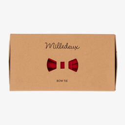 ميلو دو-بابيون مخمل لون أحمر للأولاد (10سم) | Childrensalon Outlet