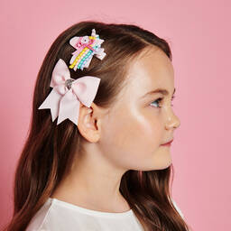 ميلو دو-مشابك يونيكورن للشعر - عدد 3 | Childrensalon Outlet