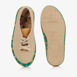 Mini Melissa-Бежевые резиновые кроссовки | Childrensalon Outlet
