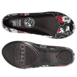 Mini Melissa-Black Disney Jelly Shoes | Childrensalon Outlet
