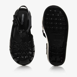 Mini Melissa-حذاء جيلي بي في سي لون أسود | Childrensalon Outlet