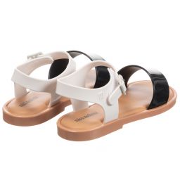 melissa sandals white