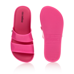 Mini Melissa-Bright Pink Sliders | Childrensalon Outlet