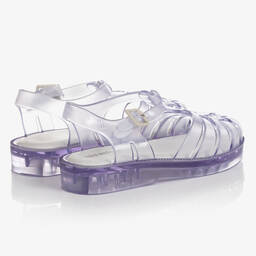 Mini Melissa-Прозрачные резиновые туфли | Childrensalon Outlet