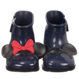 Mini Melissa-Disney 'MM Ears' Rain Boots  | Childrensalon Outlet