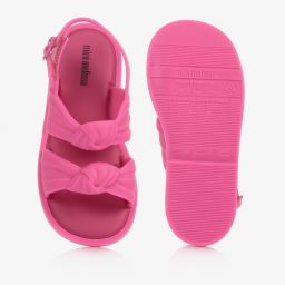 Mini Melissa-Резиновые сандалии цвета фуксии | Childrensalon Outlet